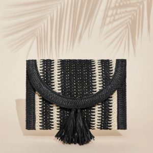 Sac d’embrayage tissé